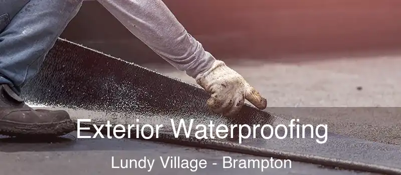  Exterior Waterproofing Lundy Village - Brampton