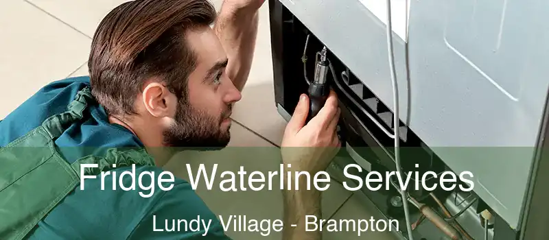  Fridge Waterline Services Lundy Village - Brampton