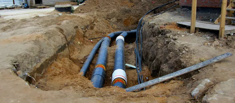 Main Water Line Installation in Lundy Village, Brampton