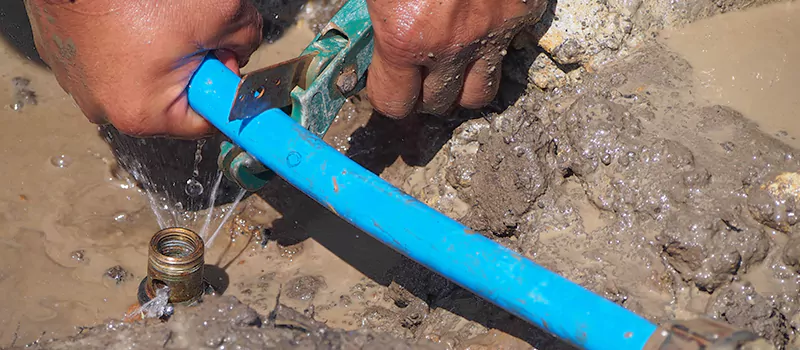 Drinking Water Pipe Repair in Lundy Village, Brampton