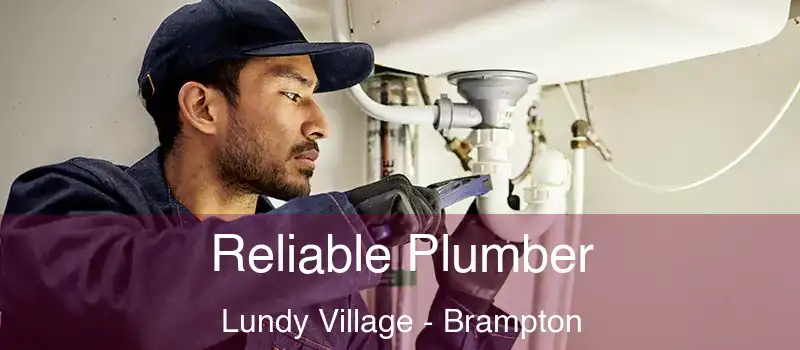  Reliable Plumber Lundy Village - Brampton