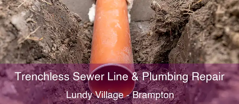  Trenchless Sewer Line & Plumbing Repair Lundy Village - Brampton